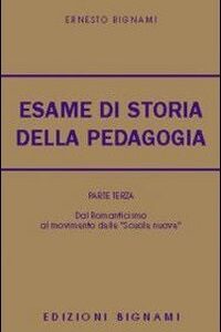ESAME DI STORIA DELLA PEDAGOGIA-DAL ROMA W3